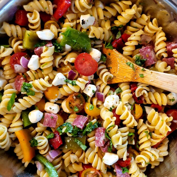 Italian Pasta Salad Recipe | Italian American Cooking