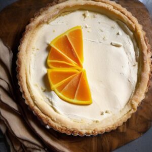 Orange Ricotta Tart Recipe